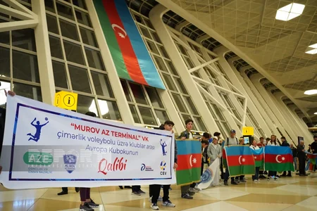 Avropa Kubokunun qalibləri Vətənə qayıdıblar