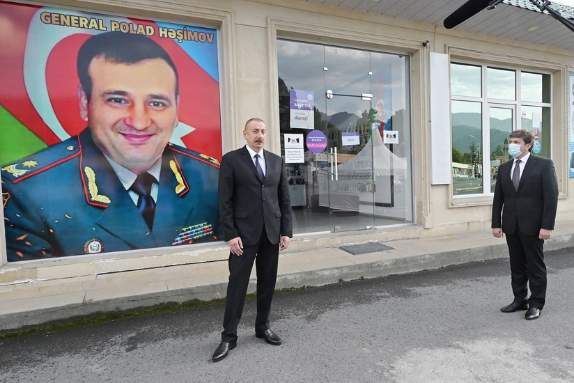Ilham Aliyev instructs to name a street after martyr General Polad Hashimov