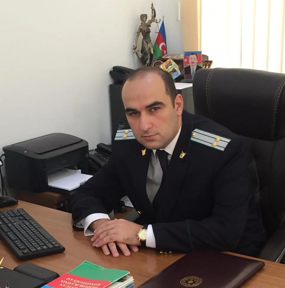 Hərbi Prokurorluğun mətbuat katibi təltif olunub