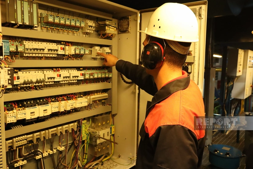 Naxçıvan Modul Elektrik Stansiyasında təmir işləri aparılıb