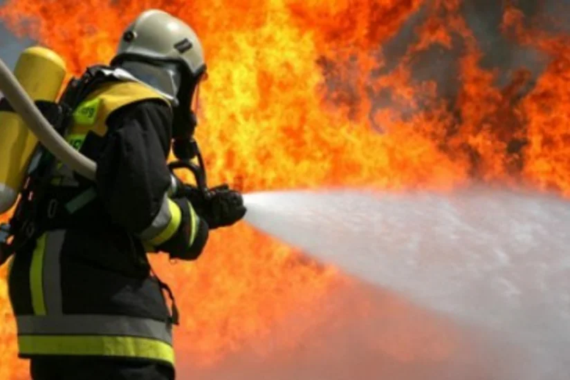 В общежитии в Сумгайыте произошел пожар, 1 человек пострадал