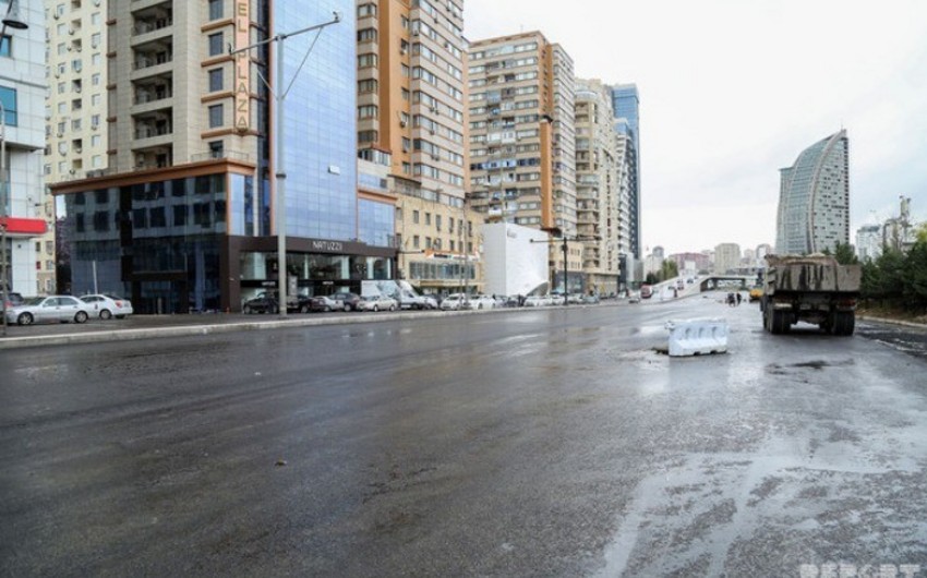 Bakının Babək prospektində görülən işlər dekabrın 10-na qədər tam yekunlaşacaq