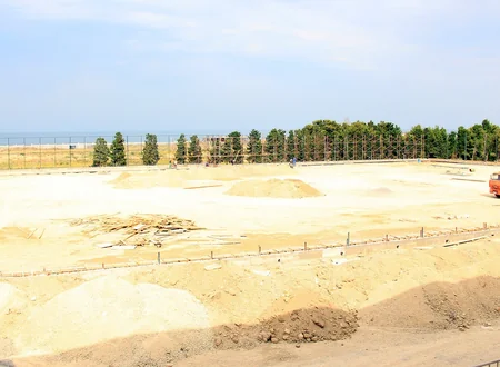 Sumqayıt klubuna məxsus stadionun əsas meydanında suvarma və drenaj sistemi quraşdırılıb