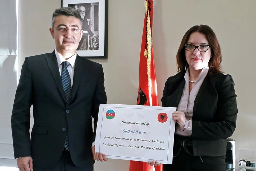 Албания получила гуманитарную помощь от Азербайджана