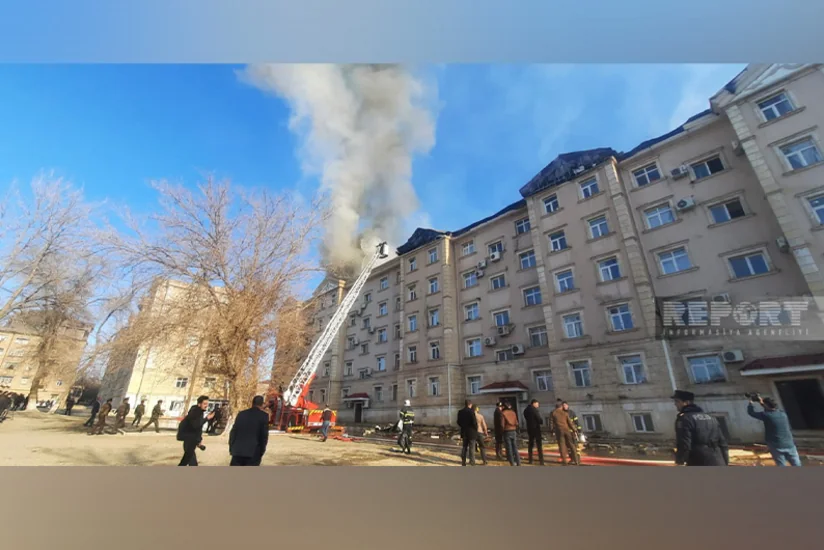 Пожар в жилом доме в Нахчыване потушен