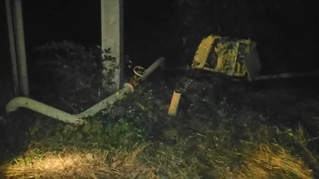 Avtomobil qəzası iki kəndin qaz təchizatında fasilə yaradıb