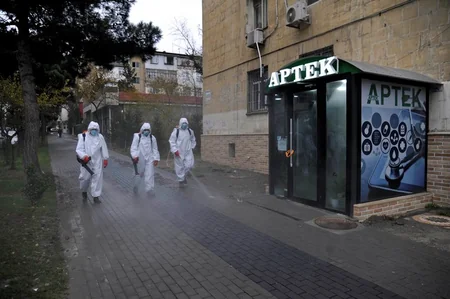 Bu gün Bakıda 554 küçə dezinfeksiya edildi