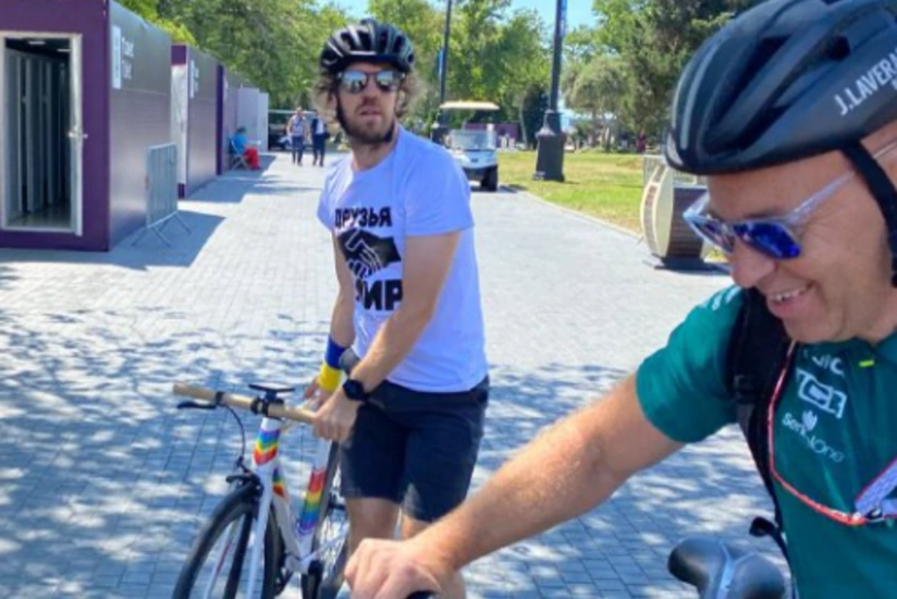 Sebastyan Fettel Bakıda sülhə çağırış edib