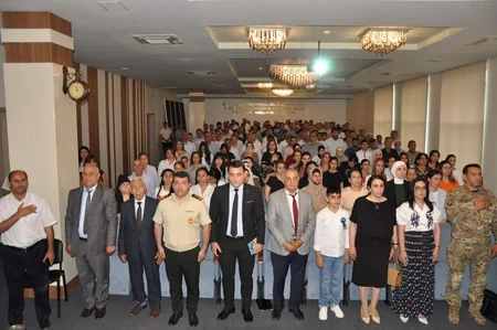 Biləsuvarda Vətən Müharibəsi Qəhrəmanına həsr olunmuş kitabın təqdimatı olub