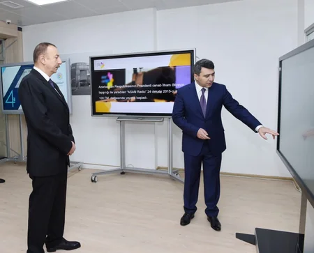 Prezident İlham Əliyev 1 saylı “ASAN Kommunal” Mərkəzinin açılışında iştirak edib