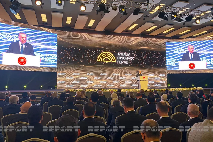 Antalya Diplomatiya Forumunun açılışı olub