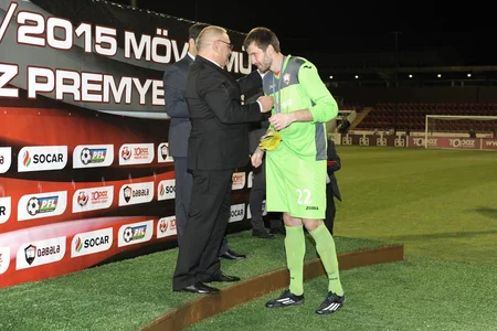 ​“Qəbələ” futbol klubu Premyer Liqada üçüncü yeri tutub