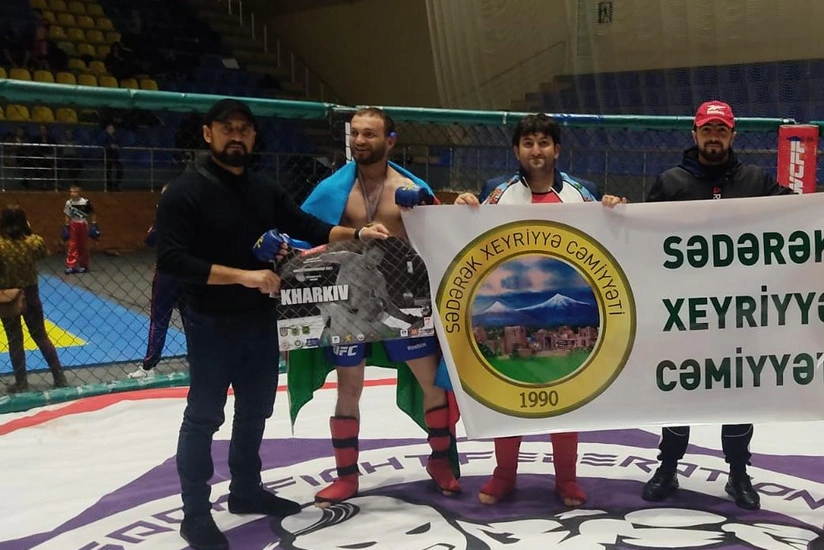 Azərbaycanlı idmançı ermənini məğlub edərək dünya çempionu olub