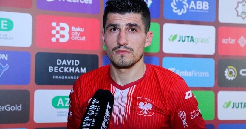 Polşa millisinin futbolçusu: “Ümid edirəm ki, növbəti yarışlarda da təşkilatçılıq Azərbaycandakı kimi olacaq”
