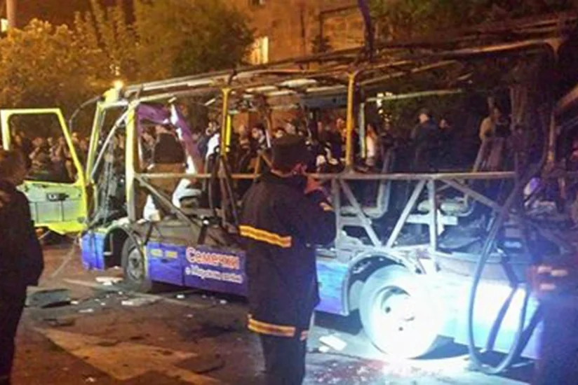 ​Причиной взрыва в автобусе в Ереване была вещь пассажира