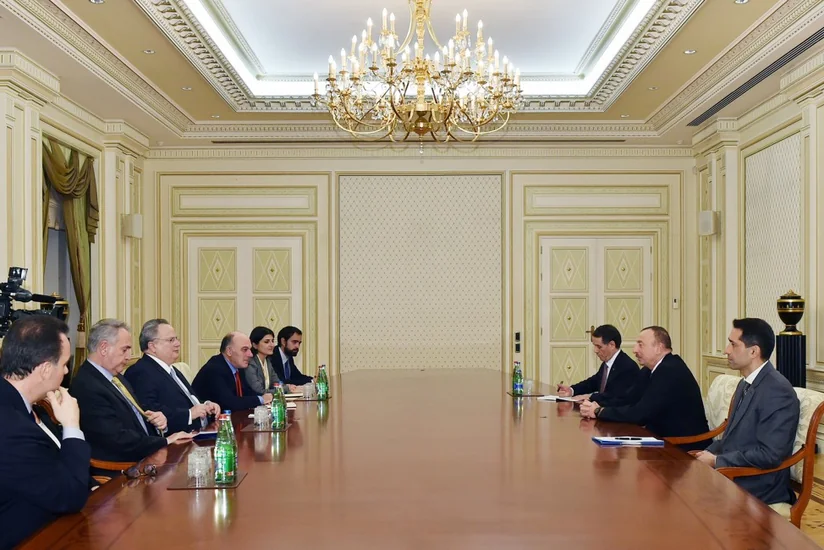 ​Nikos Kotzias İlham Əliyevlə Azərbaycanın Avropa perspektivlərini müzakirə edib
