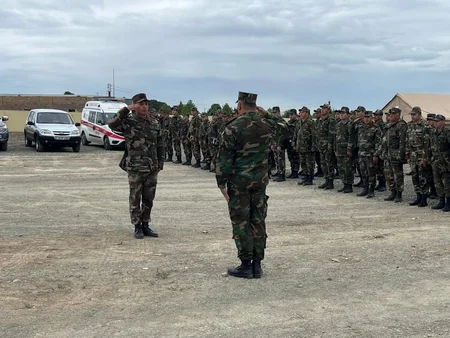 FHN-in Xüsusi Riskli Xilasetmə Xidmətində komanda-qərargah təlimi keçirilib