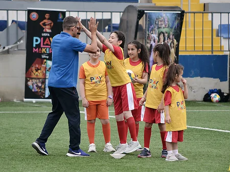 UEFA-nın dəstəyi ilə Bakıda  futbol festivalı keçirilib