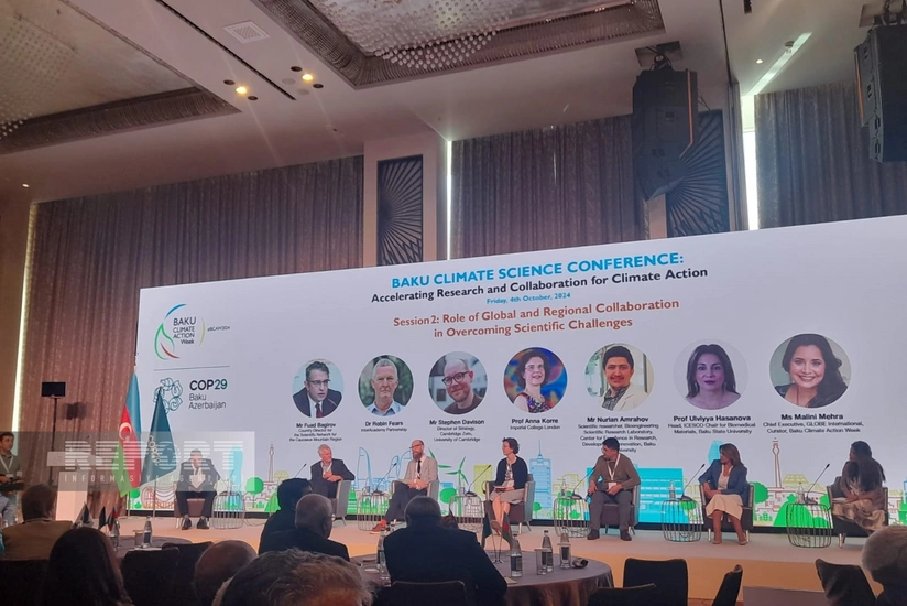 На Бакинской климатической неделе обсудили роль регионального сотрудничества