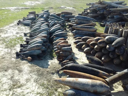 Xızıda 176 ədəd partlamamış hərbi sursat aşkarlanıb