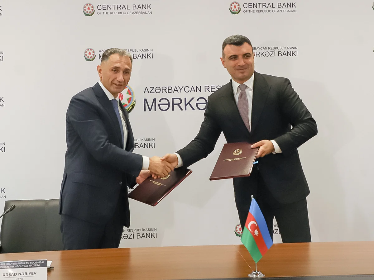 Azerbaijan's Central Bank, Ministry of Digital Development ink memorandum in artificial intelligence