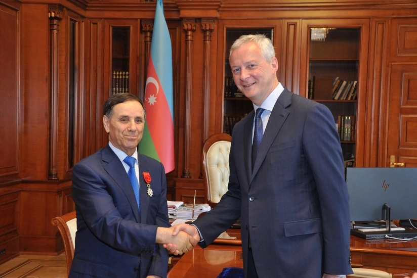 Novruz Məmmədov Fransanın “Şərəf Legionu” ordeni ilə təltif edilib