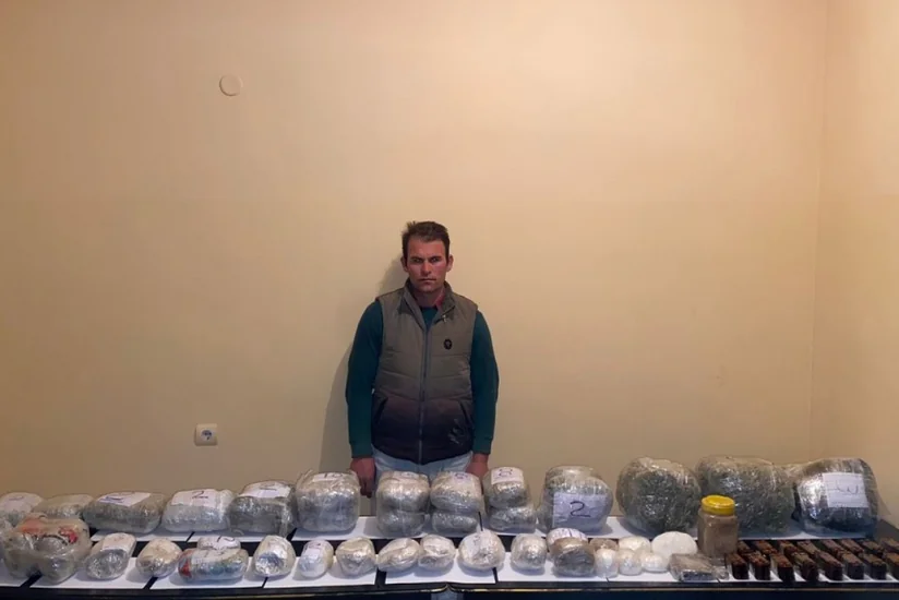 İrandan Azərbaycana narkotikin keçirilməsinin qarşısı alınıb, saxlanılan var