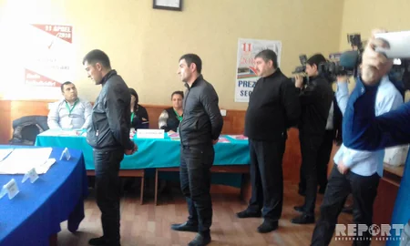 16 saylı cəzaçəkmə müəssisəsində səsvermə davam edir