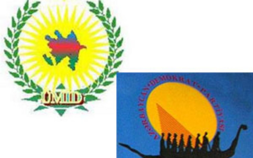 ​ADP ilə Ümid Partiyası arasında blok yaradılması ilə bağlı aparılan danışıqlar nəticəsiz qalıb