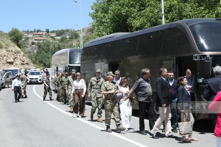 Diplomats and military attachés visit Gilabi Ceramics creative center in Lachin