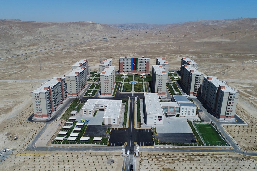 Qobu park-3ə məcburi köçkünlərin yerləşdirilməsi başa çatır