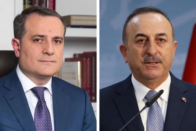 Azərbaycan və Türkiyə XİN başçıları telefonla danışıb