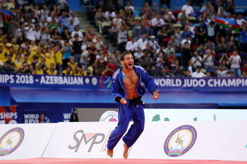 Aзербайджанский дзюдоист завоевал бронзовую медаль на чемпионате мира - ФОТО