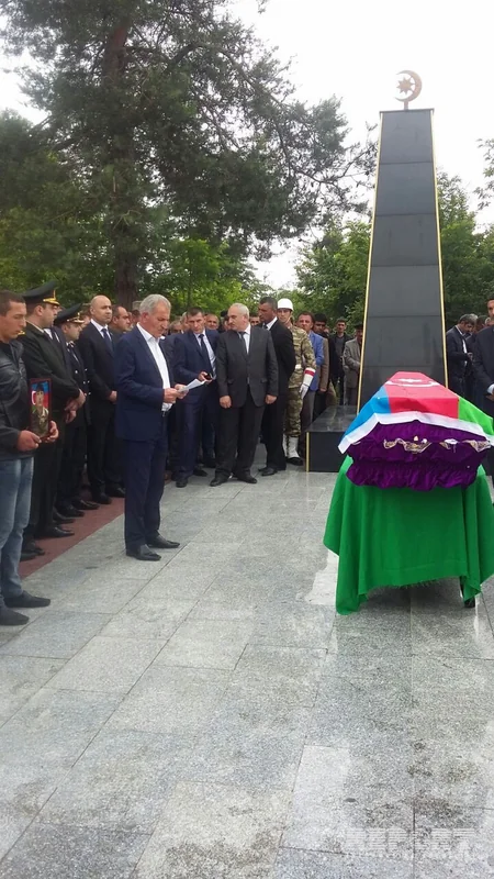 Azərbaycanın şəhid olan hərbi qulluqçusu dəfn edilib - FOTO - VİDEO