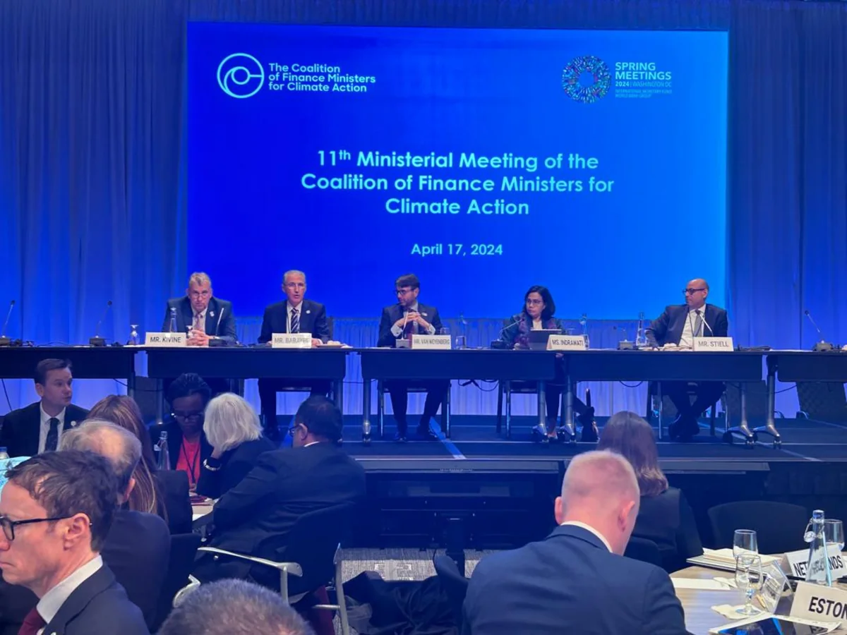 Coalition of Finance Ministers for Climate Action called for cooperation on COP29