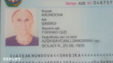Lənkəranın 111 yaşlı sakini səsvermədə iştirak edib - FOTO