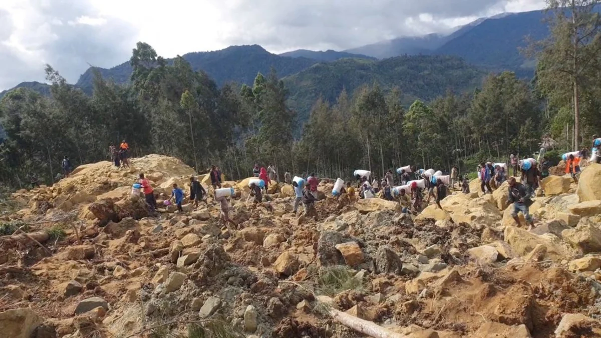 UN migration agency estimates more than 670 killed in Papua New Guinea landslide