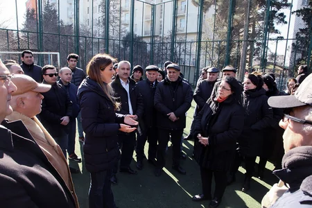 Deputatlığa namizəd Könül Nurullayeva seçicilərlə görüşüb - VİDEO