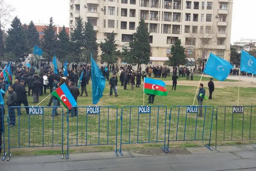 Polis: Mitinqdə 1200-ə yaxın insan iştirak edib - YENİLƏNİB