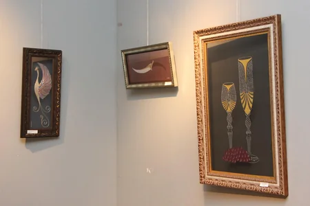 Bakıda “İpəkdə yaşayan izlər” sərgisi keçirilib - FOTO