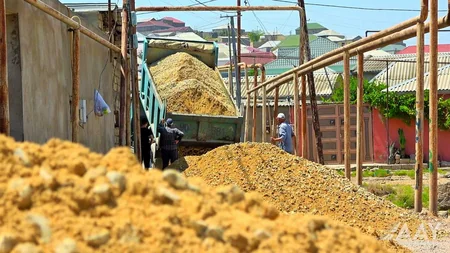 Bakının Binəqədi qəsəbəsində 4 küçənin təmirinə başlanıb