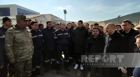 Soylu: Azərbaycan xilasediciləri günün 24 saatı Kahramanmaraşda qardaşlığın ən böyük nümunəsini göstərir