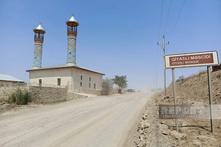 Mosque in Giyasly village of Aghdam restored with preservation of its original appearance
