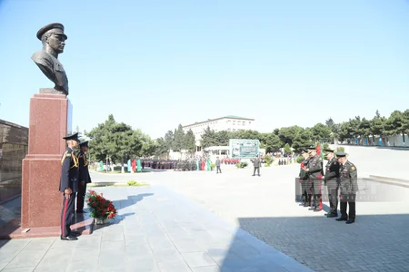 Cəmşid Naxçıvanski adına Hərbi Liseydə kursantların növbəti buraxılış mərasimi olub
