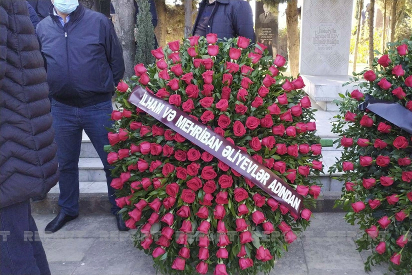 President, First Lady send wreath to People's Artist Janali Akbarov's funeral