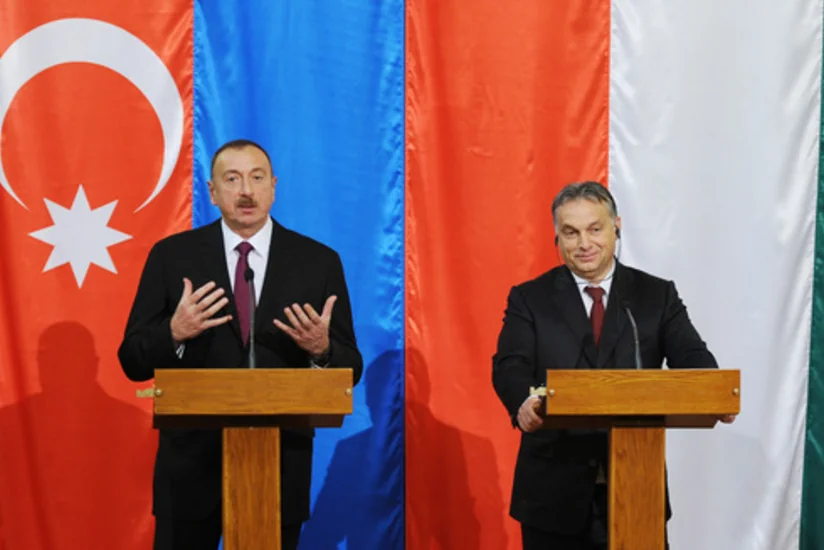 ​İlham Əliyev və Macarıstanın baş naziri mətbuata bəyanatlarla çıxış ediblər