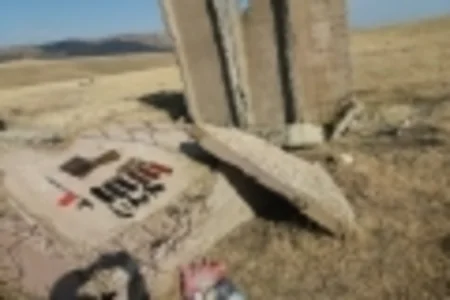 Sərhəd zastavasının xidməti ərazisində gizlədilən silah-sursat aşkarlanaraq götürülüb