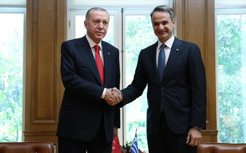 Turkish president, Greek PM discusses further development of bilateral relations