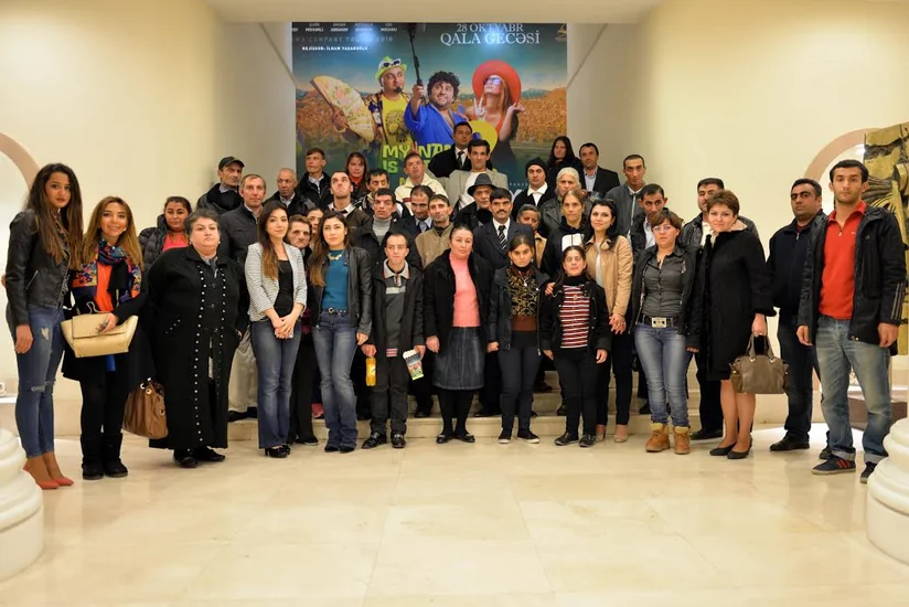 “Axırıncı dayanacaq” filmi Qocalar Evinin sakinləri üçün nümayiş etdirilib