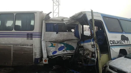 40 vehicles pileup in Turkey: 2 dead